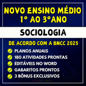 planejamento de anual de sociologia ensino médio bncc 2025