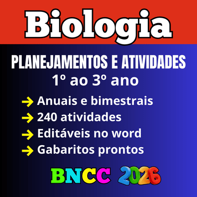 planejamento de anual de biologia ensino médio bncc 2025