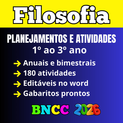 planejamento de anual de filososfia ensino médio bncc 2025
