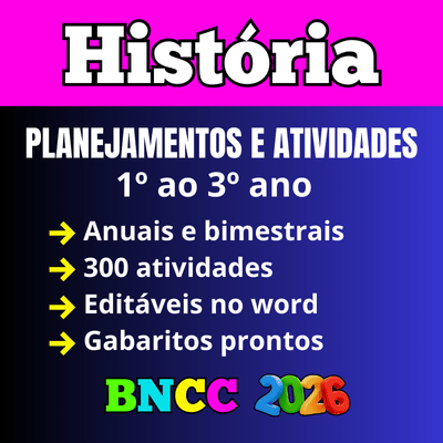 planejamento de anual de história ensino médio bncc 2025