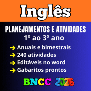 planejamento de anual de inglês ensino médio bncc 2025