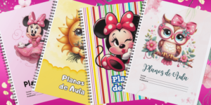 capa caderno de planejamento prontos para imprimir