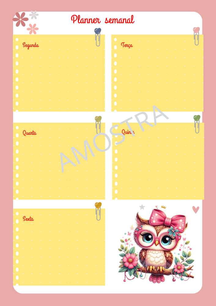 Planner-personalizado-professora-2026-corujinha-amostra