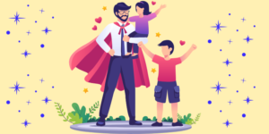 Lá no de aula é Dia dos Pais e educação infantil maternal Editavel no Word .