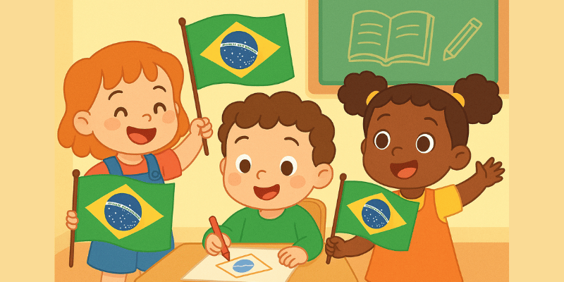 plano de aula sobre independencia do brasil para educação infantil maternal