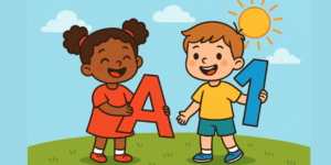 Plano de aula para educação infantil , maternal , tema letra a número 1 , alinhado A BNCC .