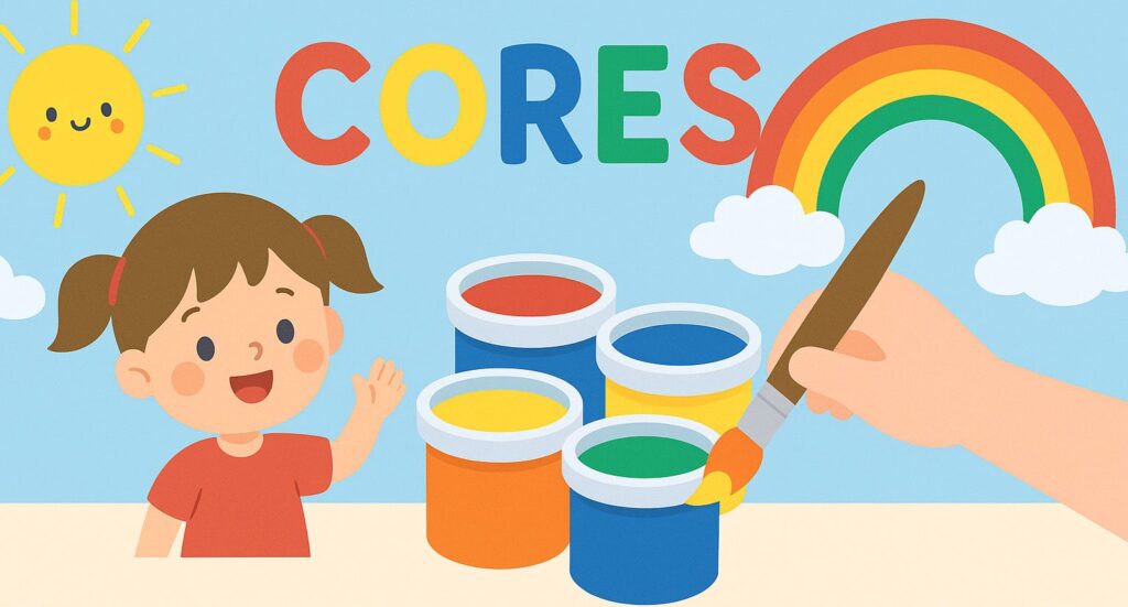 Plano de aula cores educação infantil maternal