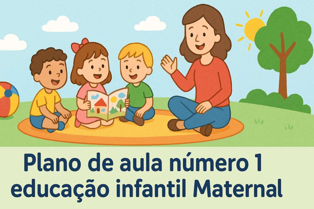 plano de aula número 1 educação infantil maternal