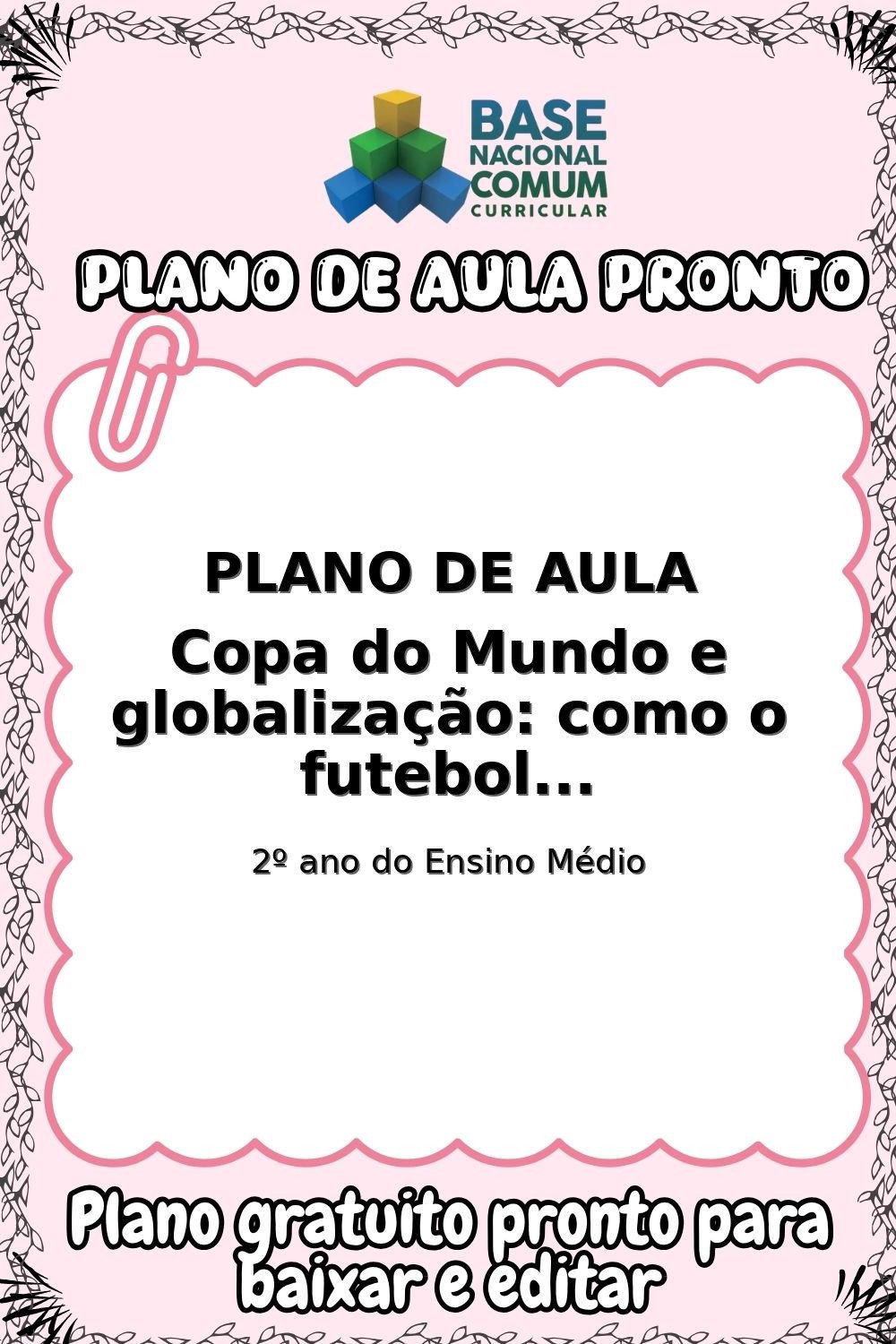 Plano de aula sobre Copa do Mundo e globalização: como o futebol conecta países