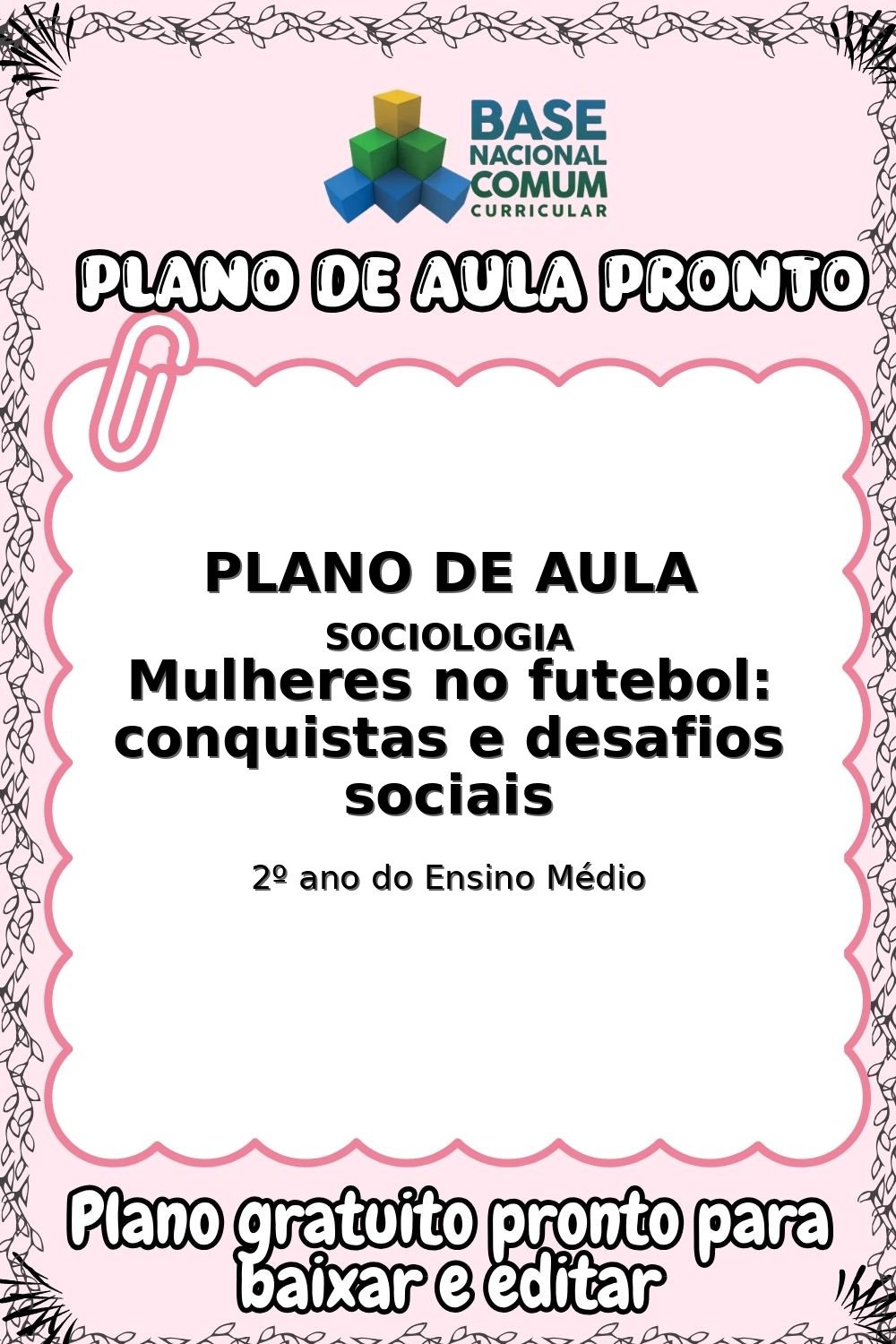 Plano de aula sobre Mulheres no futebol: conquistas e desafios sociais